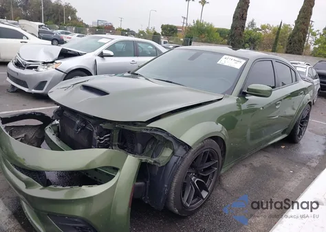 2021 Dodge Charger Scat Pack Widebody Rwd from USA, damaged, VIN 2C3CDXGJ2MH565333